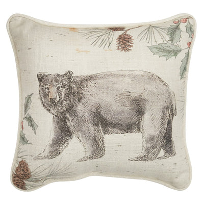 Wild & Free Bear Pillow
