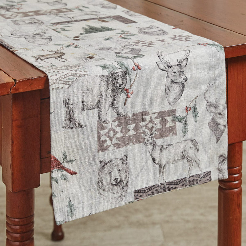 Wild & Free Holiday 36" Table Runner