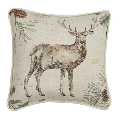 Wild & Free Deer Pillow