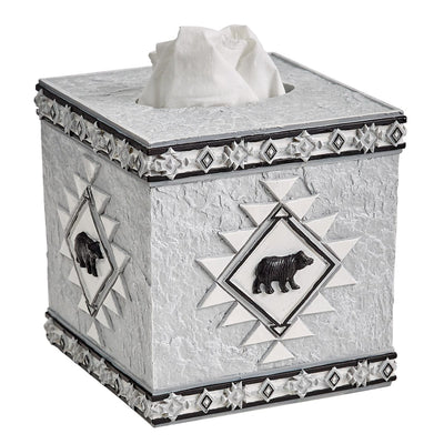 Tribal Bear Tissue Box