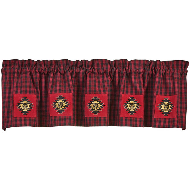 Red Dawn Black Bear Patch Valance