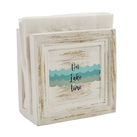 On Lake TIme Napkin Holder