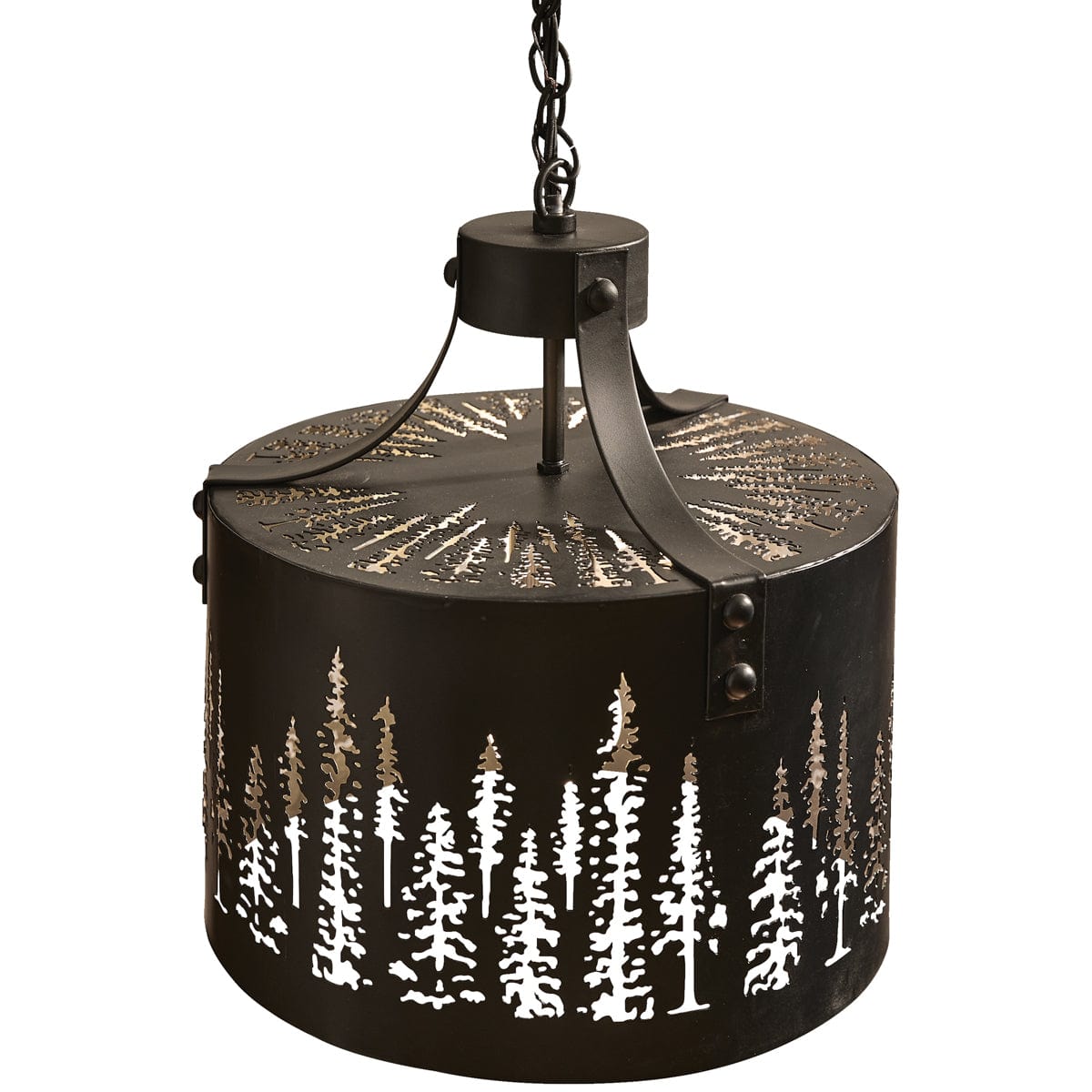Silhouette Forest Pendant