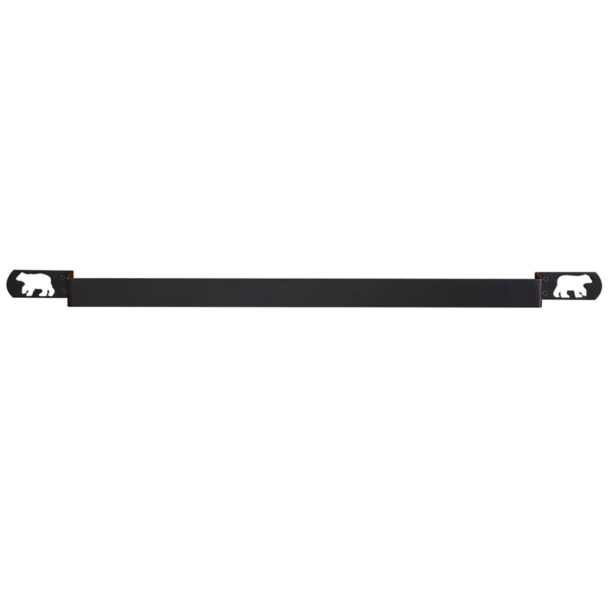 Bear Cutout 24" Towel Bar