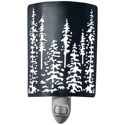 Silhouette Forest Night Light