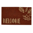 Graphic Leaves Welcome Mat