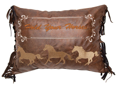 Hold Your Horses Pillow