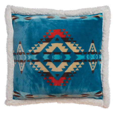Tucson Turquoise Throw Pillow