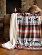 Running Range Plush Sherpa Throw