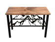 24" Mountain Adventure Scene Bench