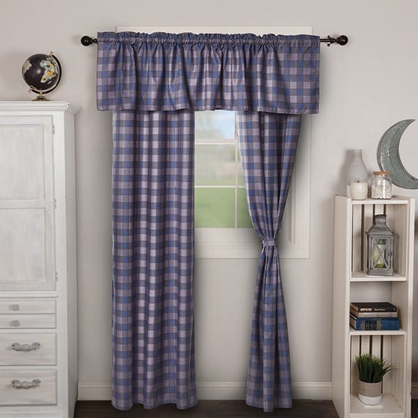 Moonlight Check Drape Set