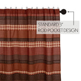 Autumn Plaid Shower Curtain