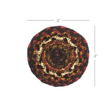 Autumn Plaid Coaster Set