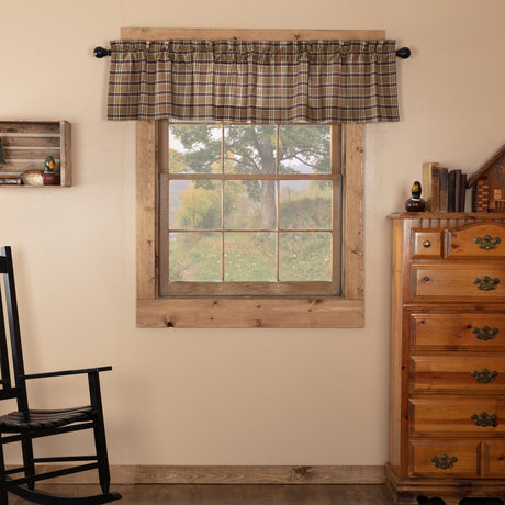 Wildlife Patch 72" Plaid Valance