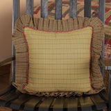 Tea Time Ruffle Accent Pillow