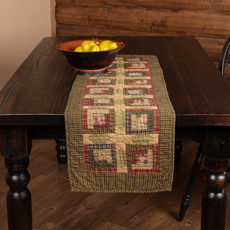 Tea Time 48" Quilted Table Runner