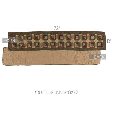 Tea Time 72" Quilted Table Runner