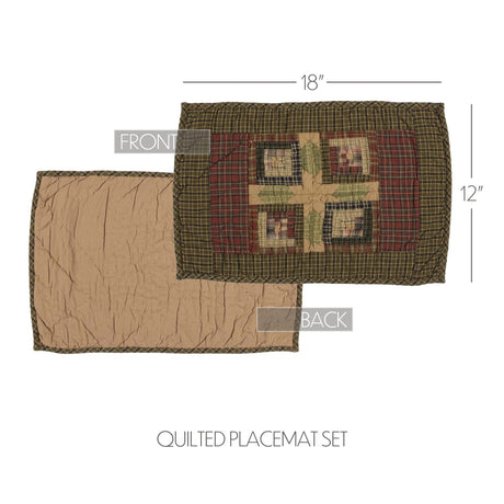 Tea Time Quilted Placemat Set
