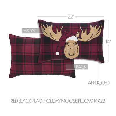 Durango Christmas Moose Pillow