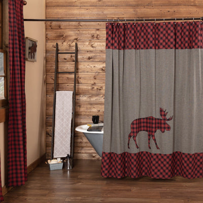 Durango Moose Shower Curtain