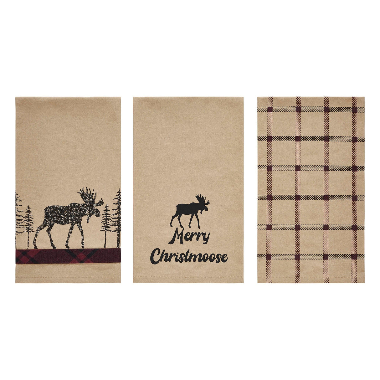 Durango Moose Tea Towel Set