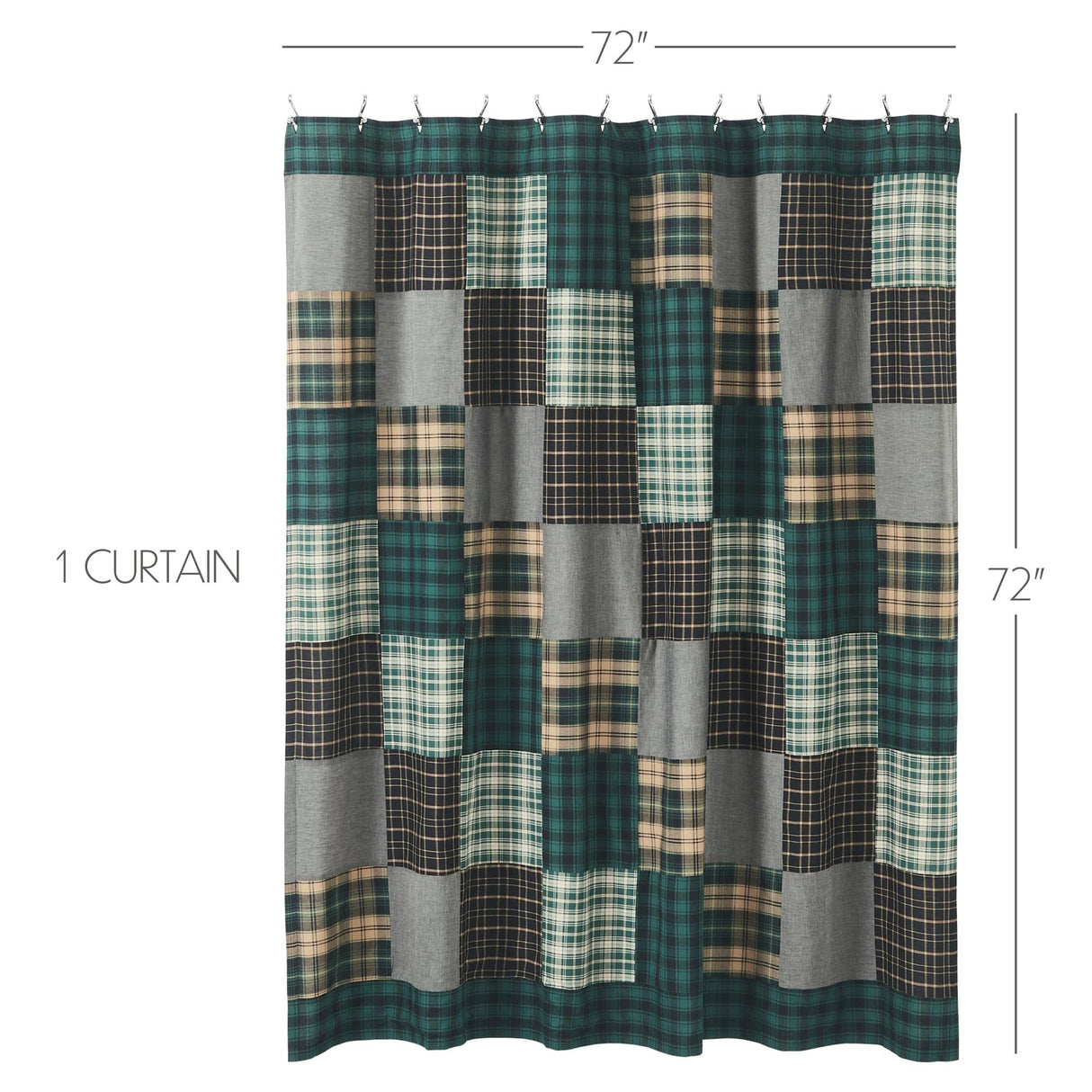 Pine Breeze Shower Curtain