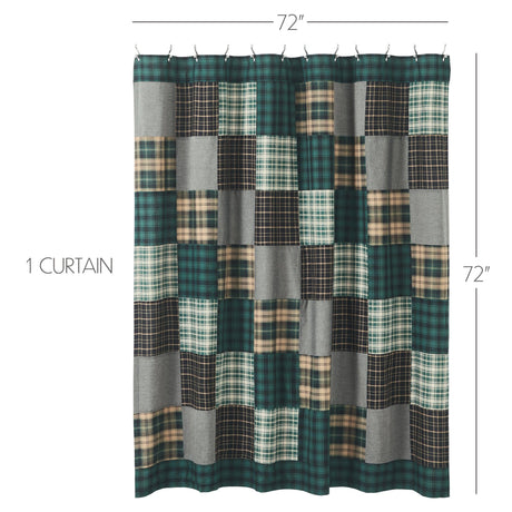 Pine Breeze Shower Curtain