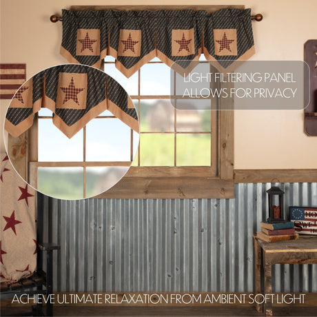 American Dream 72" Star Valance