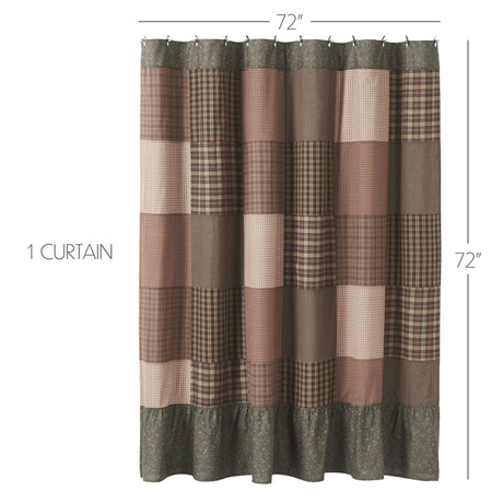 Aged Woodland Shower Curtain