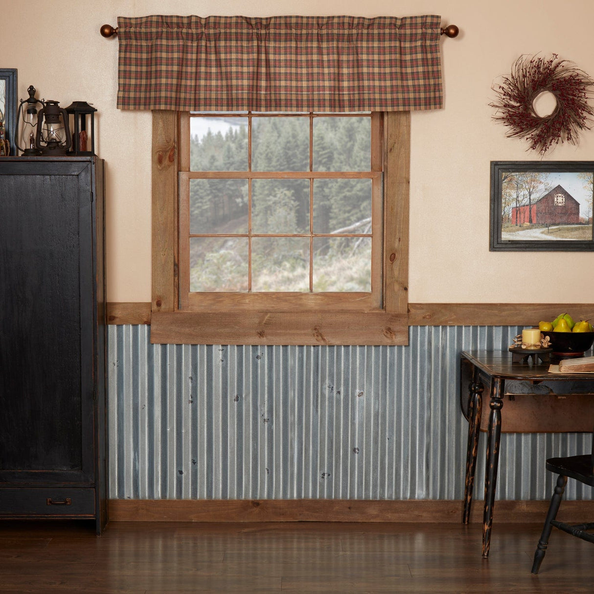 Aged Woodland 60" Valance