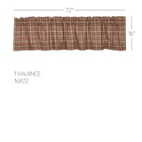 Aged Woodland 72" Valance
