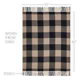 Black & Tan Throw