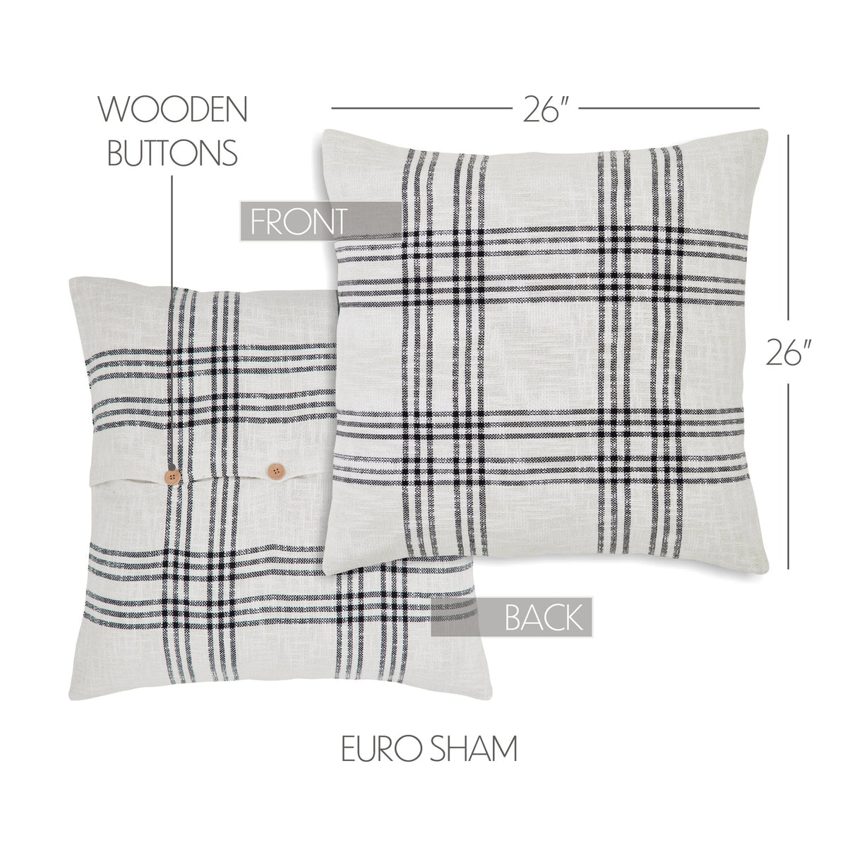 Classic Stripe Euro Sham