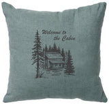 Cabin Classics Pillows - Welcome To The Cabin