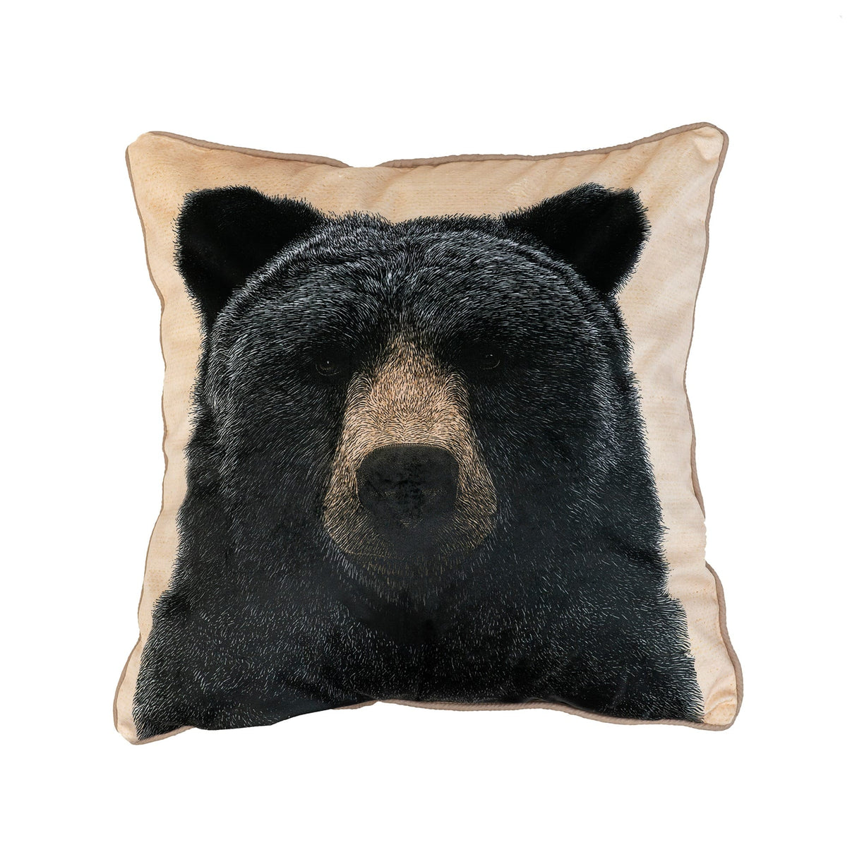 Perfect Plaid Bear Pillow