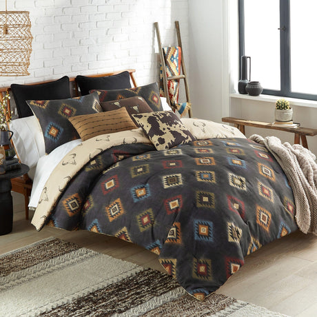 Black Canyon Reversible Comforter Set