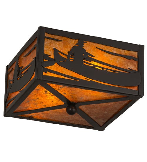 Boundary Waters 10" Square Flush Mount