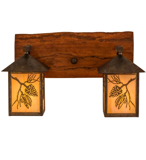 Shaded Pines 20" Wall Sconce