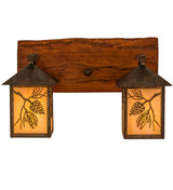 Shaded Pines 20" Wall Sconce