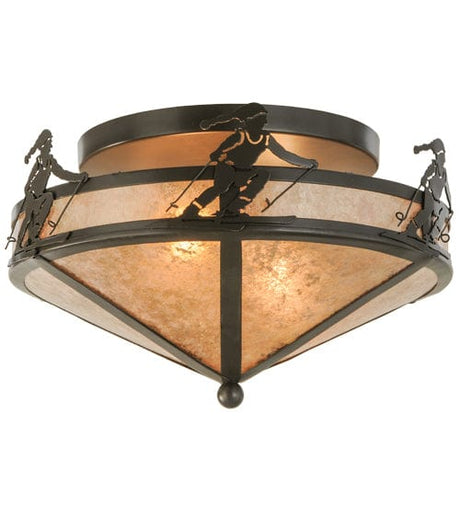 Downhill Ski 16" Flush Mount