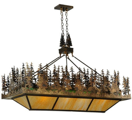 Lake Ponderosa 60" Oblong Inverted Pendant