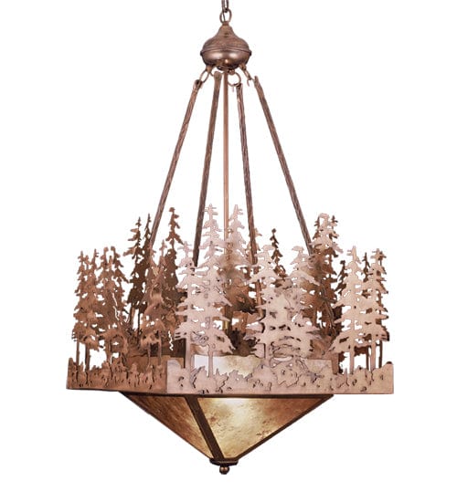 Lake Ponderosa 72" Square Inverted Pendant