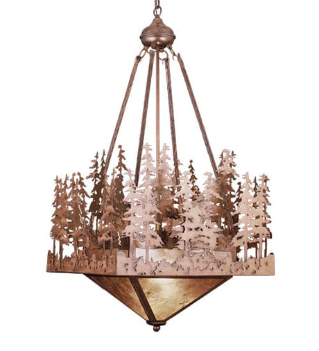 Lake Ponderosa 72" Square Inverted Pendant