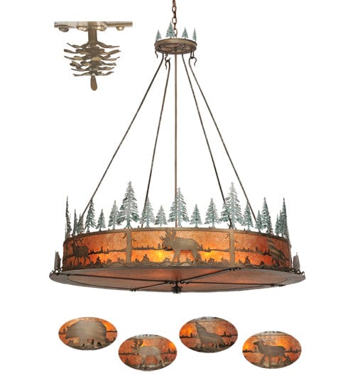 Lake Ponderosa 72" Inverted Pendant