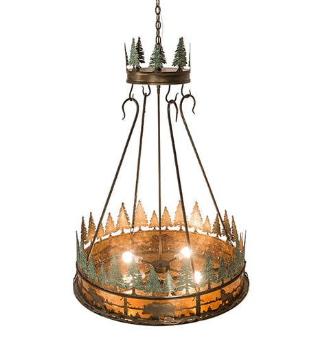 Lake Ponderosa 38" Inverted Pendant