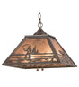 Fly Fishing Waters 16" Square Pendant