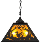 Loon Waters 16" Square Pendant