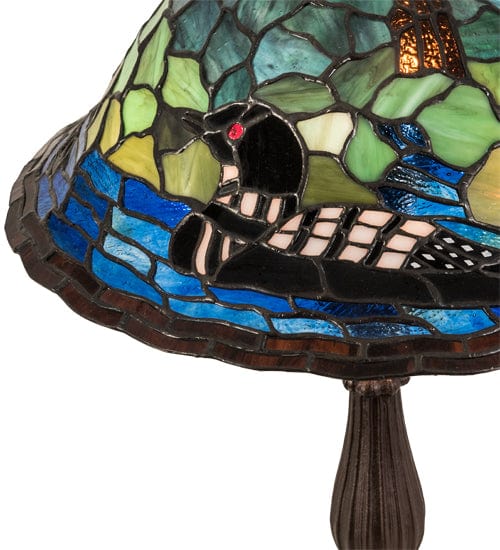 Loon Waters 19" Table Lamp