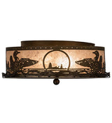 Loon Waters 16" Flush Mount