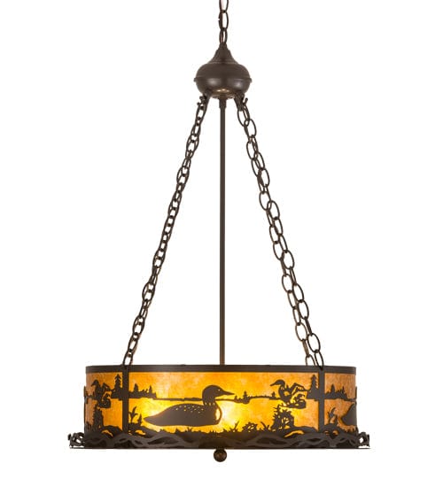 Loon Waters 22" Inverted Pendant